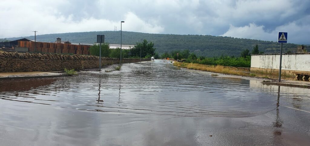 Font del Gat inundada a Vilafranca