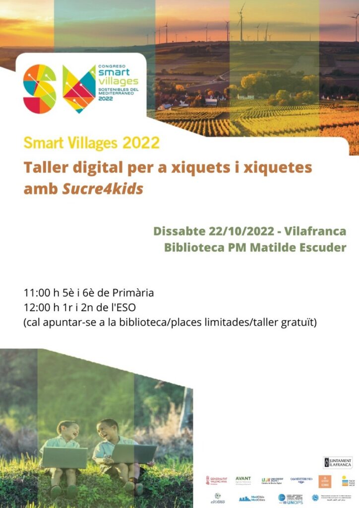 Programació Congrés Smart Villages 2022 a Vilafranca