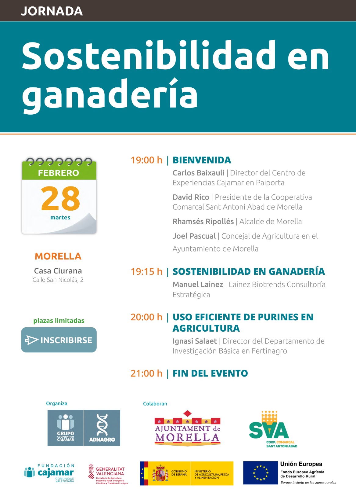 Jornada de sostenibilitat ramadera a Morella
