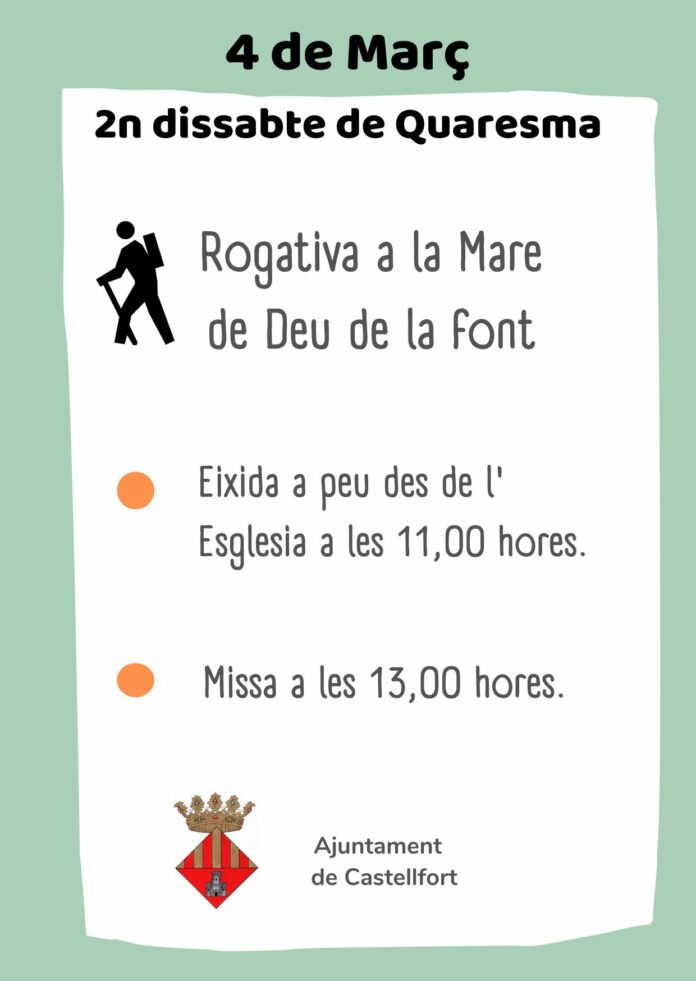 Rogativa Mare de Déu de la Font de Castellfort