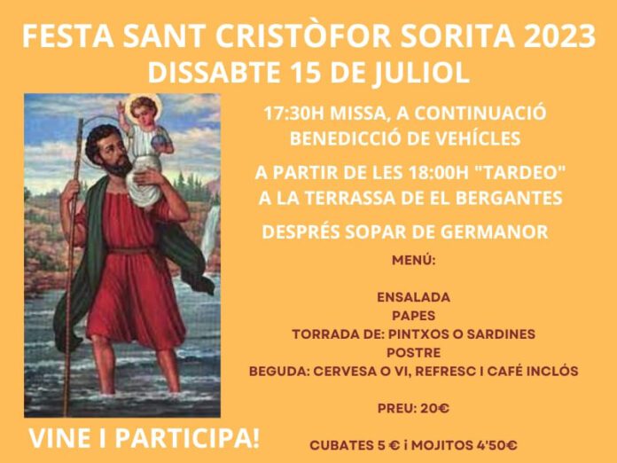 Sorita. Sant Cristofol