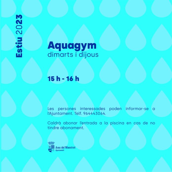 Ares. Classes d'aquagym