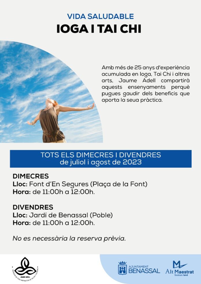 Benassal. Ioga i Tai Chi
