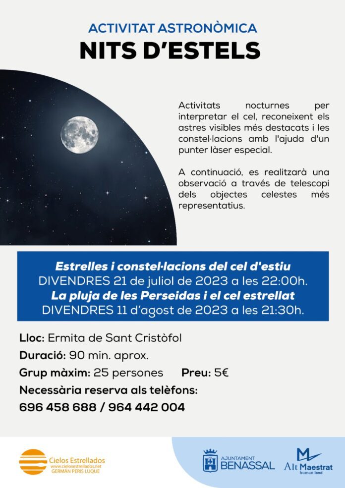 Benassal. Nit d'estels