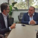 Vicente Pallarés reunión Justo Vellón CEEI