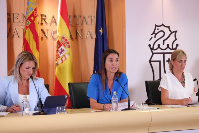 Roda de premsa de la Generalitat a Castelló