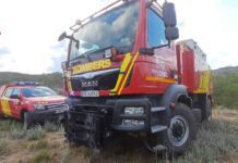 Bombers busquen un desaparegut entre Vistabella i Mosqueruela Imatge d'arxiu dels bombers