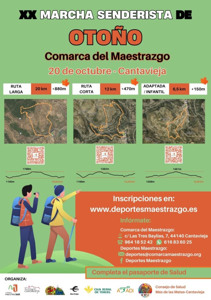 Cantavieja. XX Marcha senderista de otoño