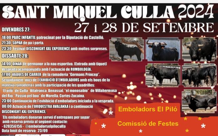 Culla. Sant Miquel 2024