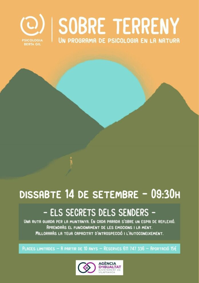 Vilafranca. Programa de psicologia en la natura