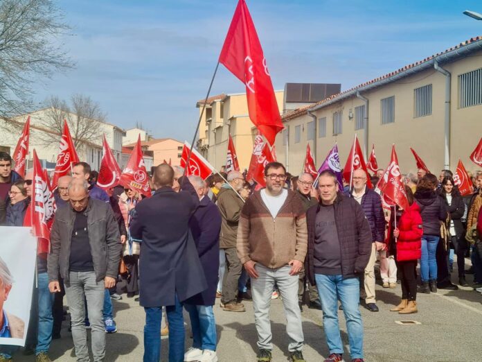 Compromís a la concentració de Vilafranca