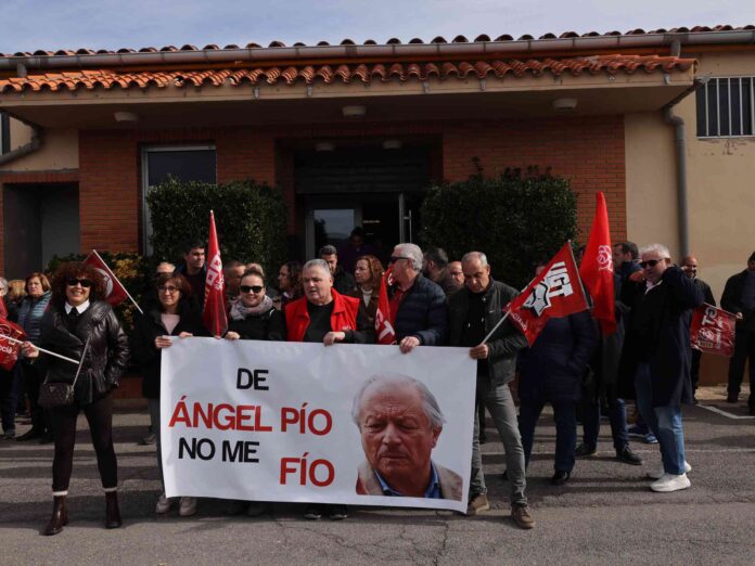 Representació d'UGT a la manifestació de Vilafranca Representació d'UGT a la manifestació de Vilafranca