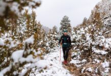 400 personas disfrutan de un VIII Trail Villarroya pasado por nieve