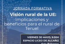 Teruel impulsa el futuro del medio rural con dos jornadas sobre políticas y fondos europeos