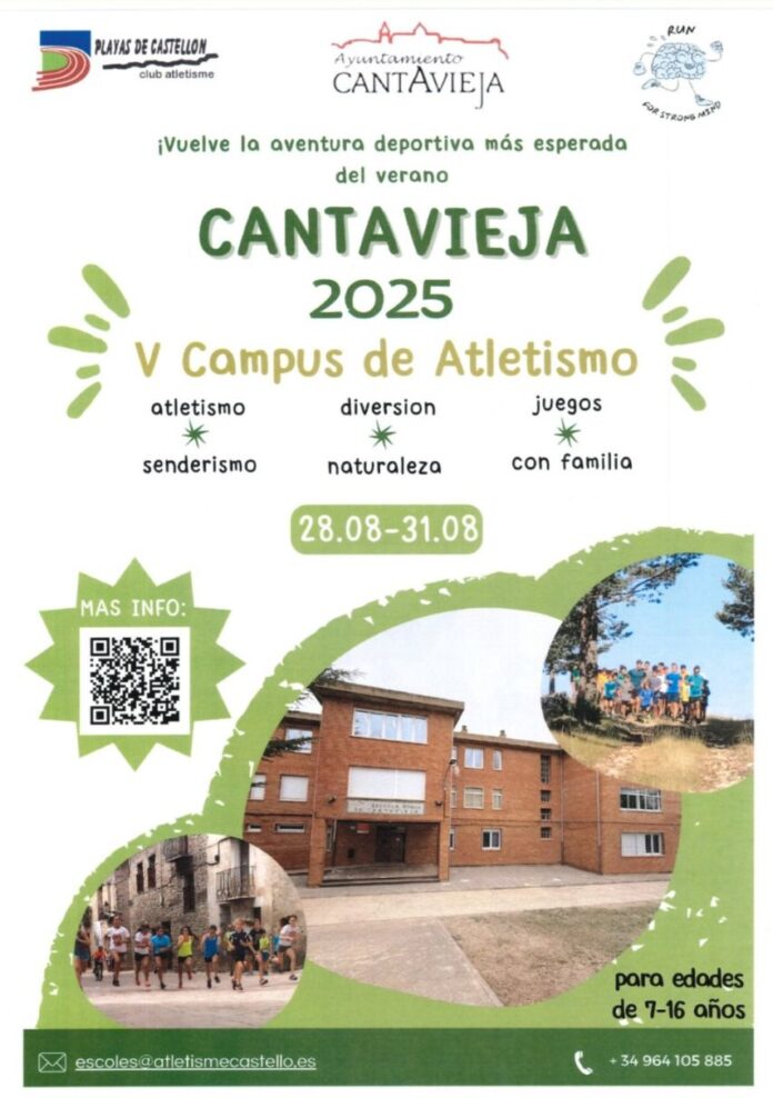 cartel campus atletismo
