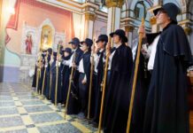 Portell manté viva una tradició de més de 500 anys amb la romeria dels Pelegrins a Sant Pere de Castellfort Els Pelegrins i Pelegrines de Portell