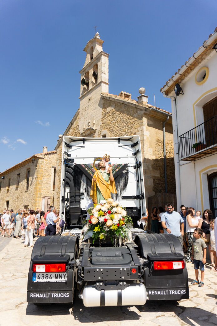 Sant Cristóbal al camió