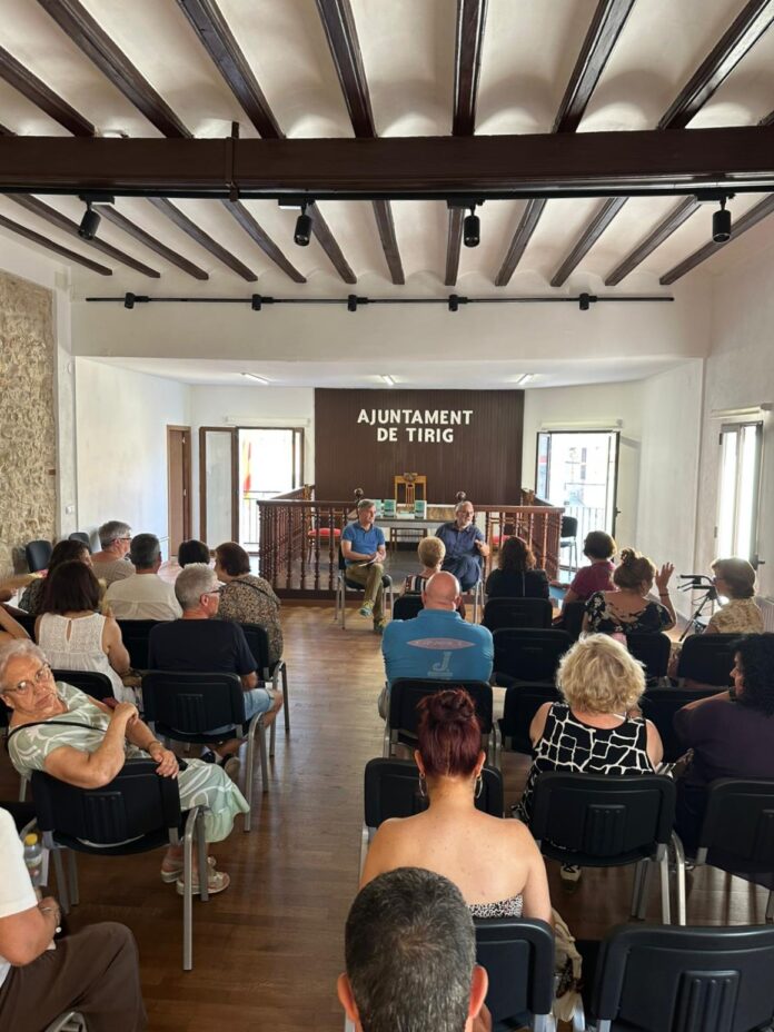 Xipell presenta la seua última obra a Tírig