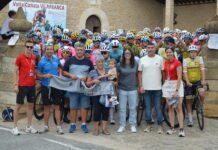 Castellfort dona el tret de sortida a la VIII volta ciclista Vilafranca Castellfort es l'eixida de la volta ciclista a Vilafranca