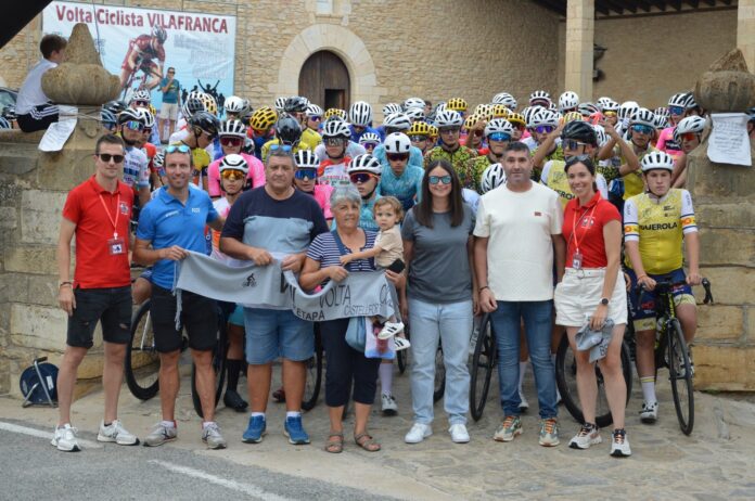 Castellfort es l'eixida de la volta ciclista a Vilafranca