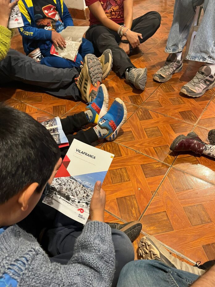 El CEIP Blasc d’Alagó de Vilafranca reforça el projecte Pont amb Perú