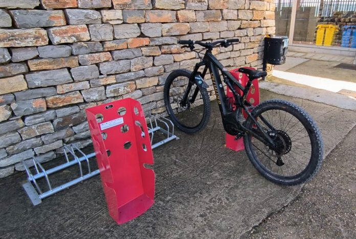 Aparcabicis a Morella