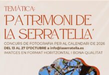 La Serratella convoca el concurs de fotografia per al calendari de 2026 amb la temàtica “Patrimoni de la Serratella”