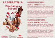 Cap de setmana de teatre a la Serratella amb dos espectacles del cicle Diputació a escena