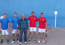 El Club Frontenis Vilafranca perd a casa amb el Jérica B