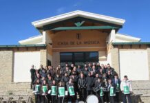 La Unió Musical de Vilafranca celebra Santa Cecília donant la benvinguda a 9 nous membres.