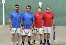 El Club Frontenis Vilafranca perd 2-1 a la pista de La Risa B