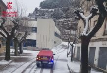 La vital tasca dels bombers voluntaris de Benassal en l’últim temporal de neu