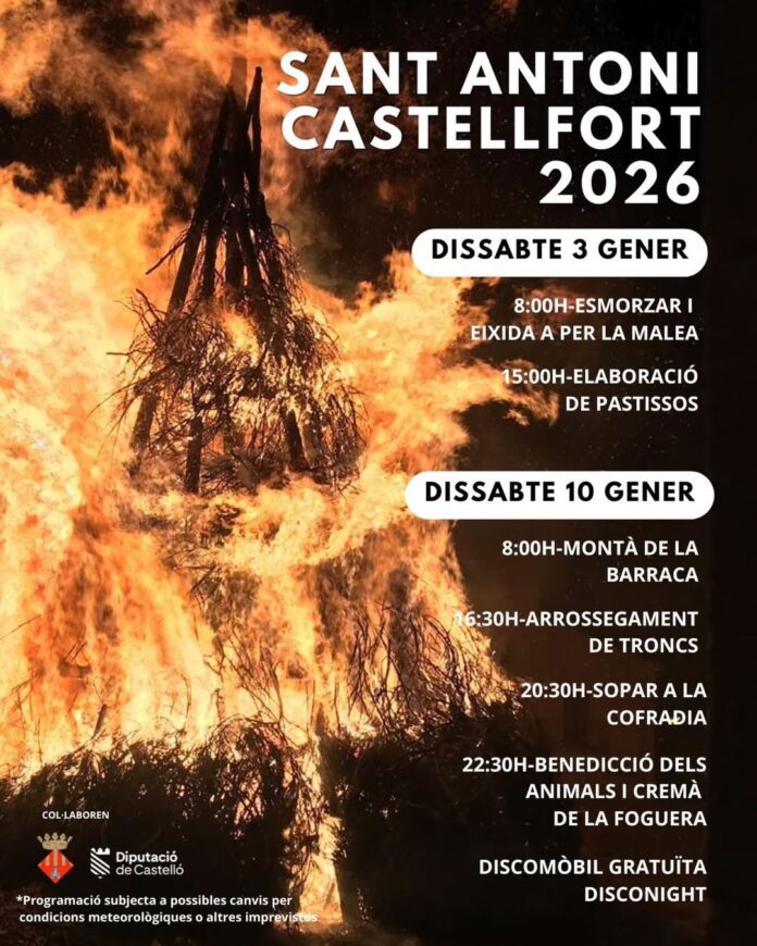 Sant Antoni Castellfort 2026