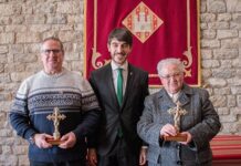 Susana Pitarch i Jesús Royo reben creus de Santa Llúcia 2026