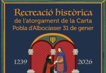 Albocàsser viatja fins al segle XIII amb la recreació històrica de l’atorgament de la Carta Pobla