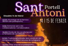 Portell tanca les celebracions de Sant Antoni a Els Ports els dies 14 i 15 de febrer