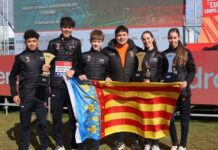 La vilafranquina Balma Tena Reula puja al segon nivell del podi amb la Selecció Valenciana al Campionat d’Espanya de Cross sub16 a Almodóvar del Río (Còrdova)