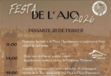 La Festa de Carnestoltes, coneguda com la Festa de l’Ajo, tornarà demà a Benassal