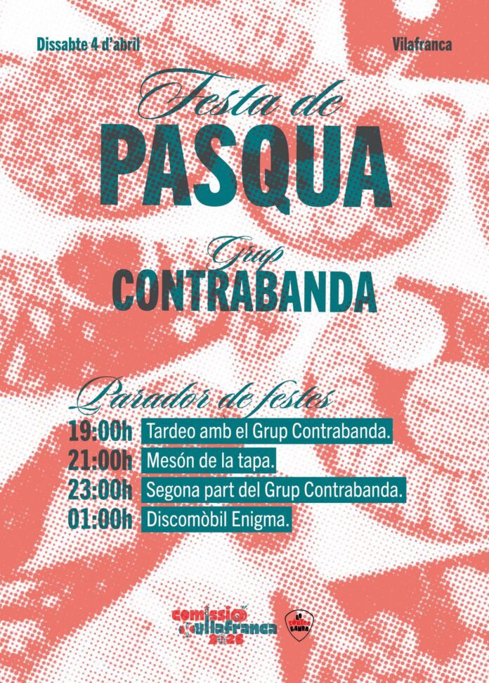 Comissio de festes Vilafranca - Festa de Pasqua 2026