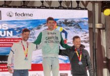 El vilafranquí David Prades Monfort acaba tercer la Copa d’Espanya de Snowrunning