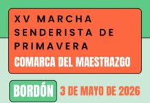 La Comarca del Maestrazgo celebra la XV Marcha Senderista de Primavera