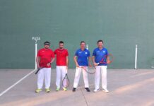 El Club Frontenis Vilafranca no pot sumar cap partida a la pista del Vilavella C (3-0)