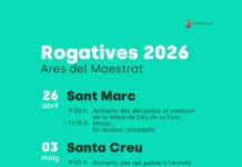 Ares del Maestrat anirà en rogativa fins a Santa Elena el pròxim 3 de maig