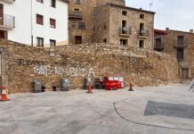 El CD Castelló condemna actes vandàlics en el patrimoni de Culla durant la Fira Albinegra Actes vandàlics a Culla a la Fira Albinegra