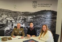 La Serratella rep la visita del subdelegat de Defensa a Castelló