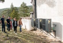Morella millora l’eficiència energètica de la casa forestal de Pereroles amb una inversió de 58.927 euros Visita a les obres de la Casa Forestal de Pereroles