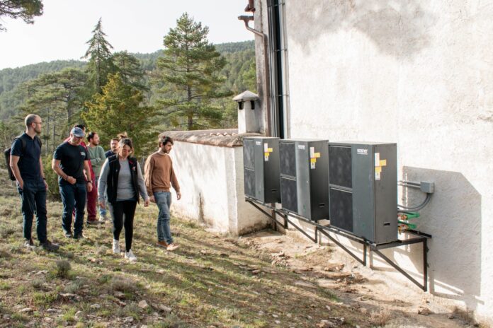 Visita a les obres de la Casa Forestal de Pereroles Visita a les obres de la Casa Forestal de Pereroles