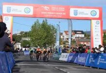 La ciclista vilafranquina Nayara Ibáñez Tena quizena a Pontevedra