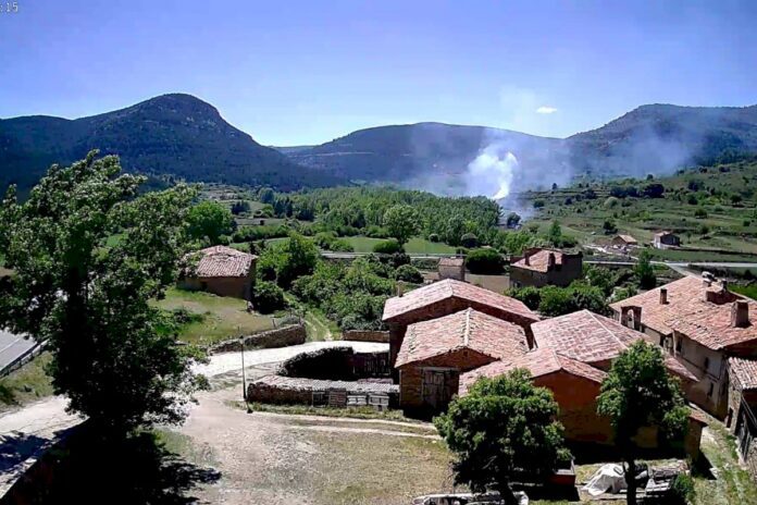 Imagen de la cámara de Avamet en la Pobla de Bellestar