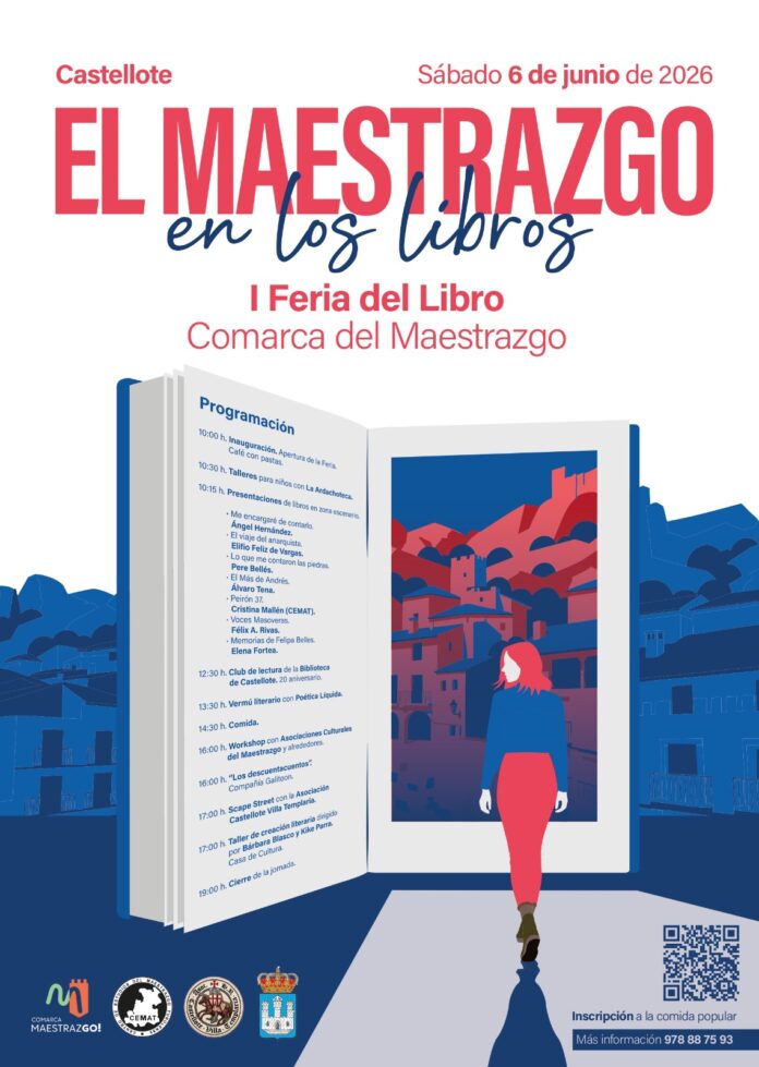 Los libros sobre el Maestrazgo expuestos en la primera feria comarcal celebrada en Castellote
